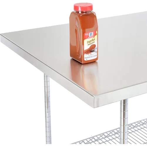 Global Industrial Mobile Steel Work Table, 36 x 24 x 30, 1 Shelf