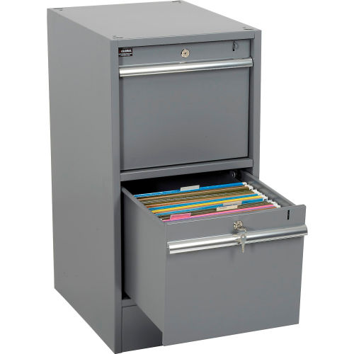 Premium 2 Drawer Pedestal with Built in Base