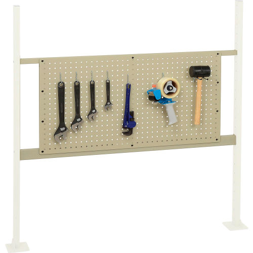 Mounting Kit with 36 W Pegboard for 48 W Workbench -Tan
																			