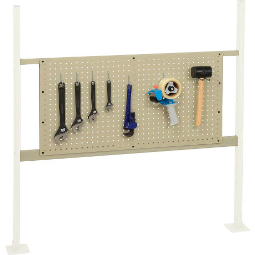 Mounting Kit with 36 W Pegboard for 48 W Workbench -Tan