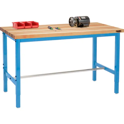 Global Industrial™ 72 x 36 Adjustable Height Workbench Square Tube 