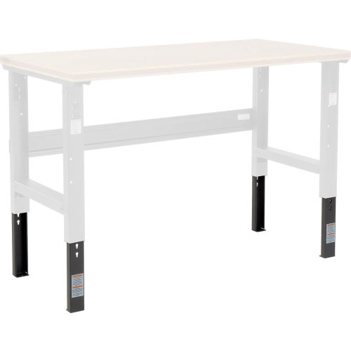 Leg Extender Kit - 35-1/2 to 43 - Black