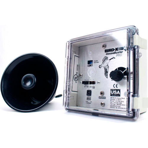 Bird-X GooseBuster Pro Single Sonic Goose Deterrent System - GB