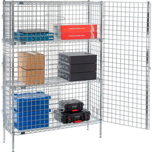 Chrome Security Cage 2 Shelves