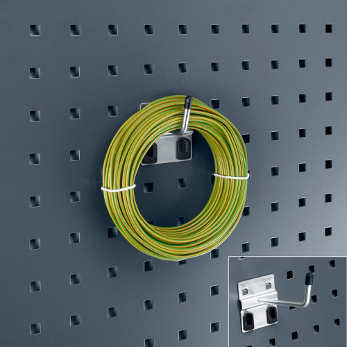 Bott 14001119 Extended Single Hooks For Perfo Panels - Package of 5 - 2"L
