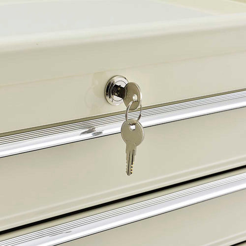 Replacement Lock Set with 2 Keys For Global Industrial&#153; 5-Drawer Medical Cart Model# 670147