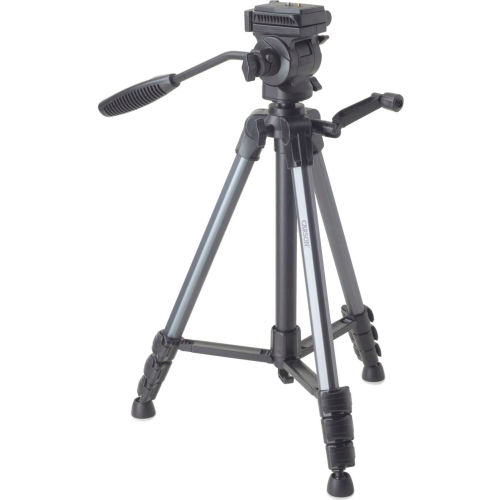 Carson Optical TR-200 The Rock Series 57.6'' 3-Way Fluid Panhead Full Sized 4-Section Tripod