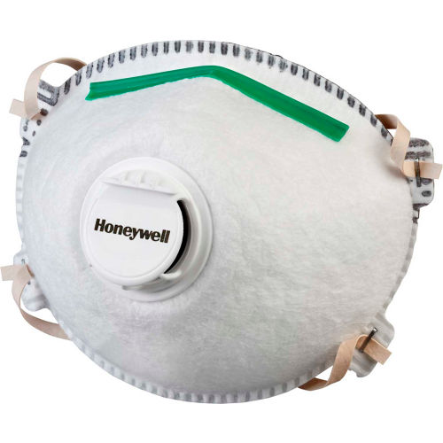 Honeywell SAF-T-FIT-PLUS N1125 Particulate Respirator With Valve, N95, Nose Seal, M/L, 1 Box