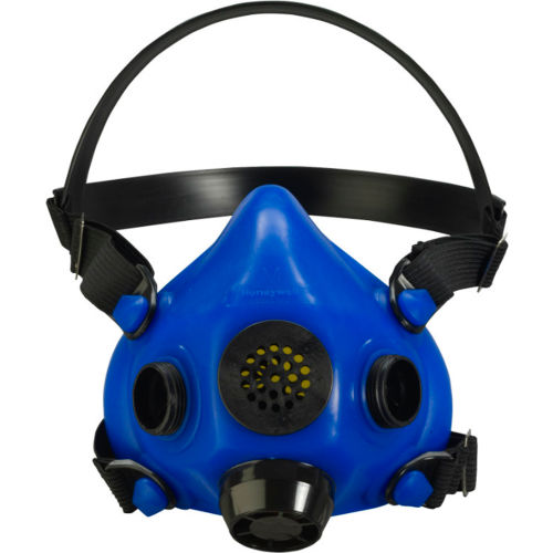 Honeywell RU8500 Half Mask Blue, Large, Speech Diaphragm And Diverter Exhalation Valve Cover