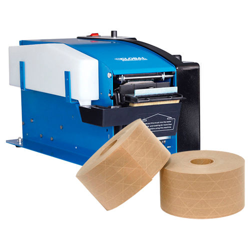 Global Industrial™ Electronic Tape Dispenser for 1/2" - 3" Kraft Tape with FREE Case of Tape