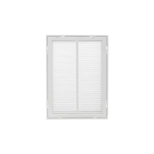 14 in. x 8 in. Steel Return Air Grille in White