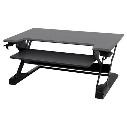 Ergotron WorkFit-TL, Sit-Stand Desktop Workstation, Black