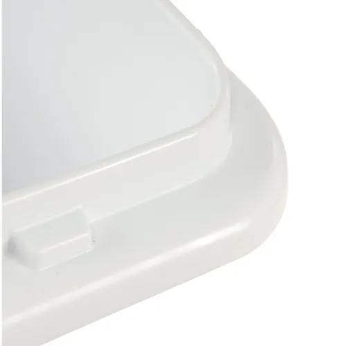 Rubbermaid® 3603-88 4.1 Cu. Ft Plastic Bin Truck with Clear Lid