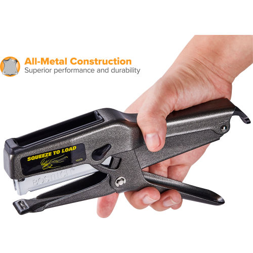 Bostitch B8® Heavy Duty Plier Stapler, Black, 24/Case
