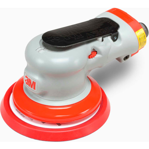 3M™ 5" Random NonVacuum Orbital Sander w/Hook and Loop Pad, 3/16
