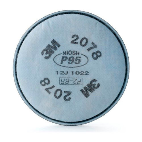3M&#8482; Particulate Filter 2078, P95, with Nuisance Level Organic Vapor/Acid Gas, 2/Pack