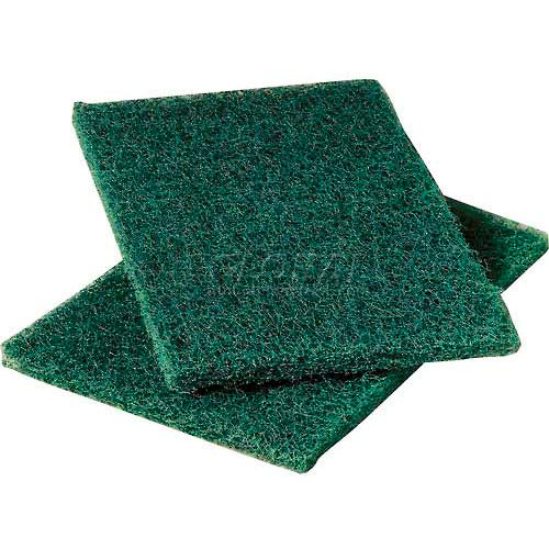 3M Scotch-Brite™ Heavy Duty Scouring Pads , Green, 36 Pads - 86