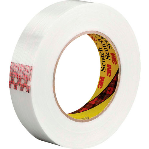 3M™ Scotch® 8915 Clean Removal Filament Tape 1" x 60 Yds. 6 Mil Clear Pkg Qty 36
