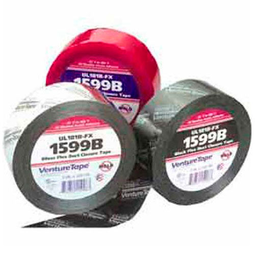 3M&#8482; Venture Tape&#8482; UL181B-FX Polypropylene Duct Tape 1599B Silver, 2-13/16&quot; x 360', 3 Mil - Pkg Qty 16