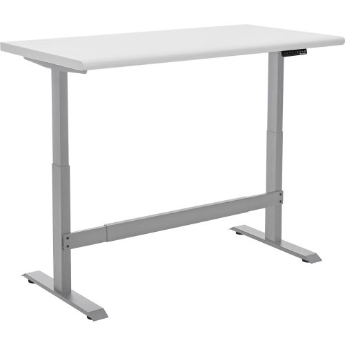 Global Industrial™ Electric Adjustable Height Workbench, Laminate Safety Edge
