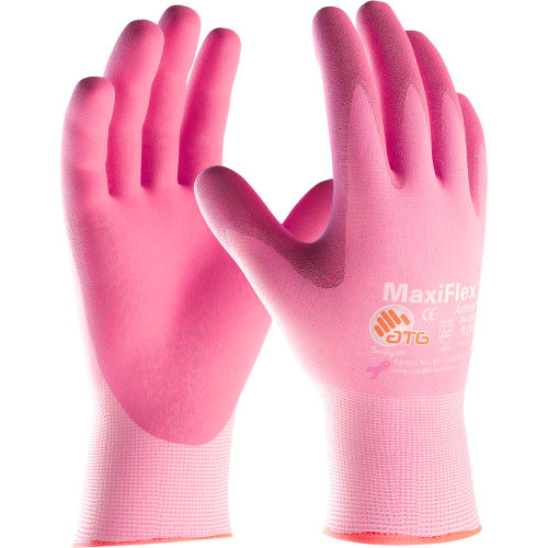 PIP MaxiFlex 34-8264 1-Dozen Nitrile MicroFoam Nylon Grip Gloves, S