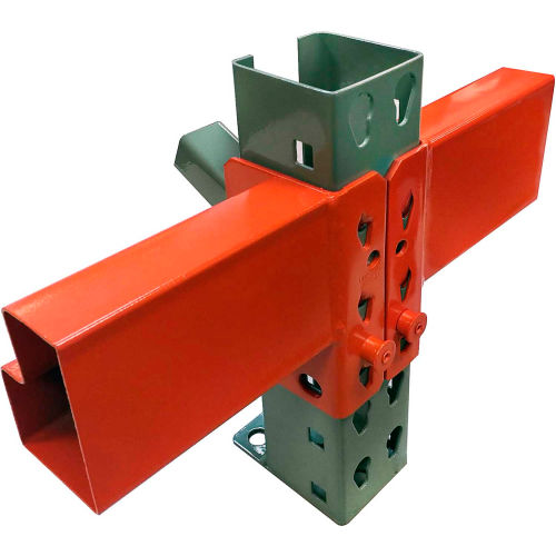 Interlake Mecalux Pallet Rack (Unslotted) Beam Pair 144"L - 6277 Lbs Cap/Pr