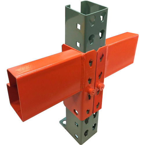 Interlake Mecalux Pallet Rack Tear Drop Beam 48"L - 5620 Lbs Cap