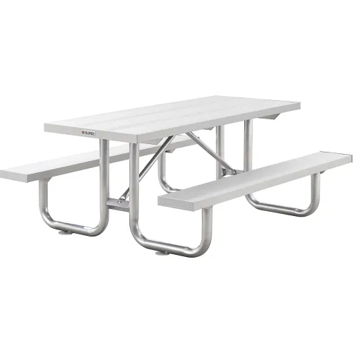 Global Industrial™ 6' HeavyDuty Aluminum Picnic Table