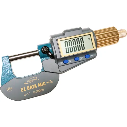 iGAGING 35054U01 Large Display Digital Micrometer, IP54, Range 01