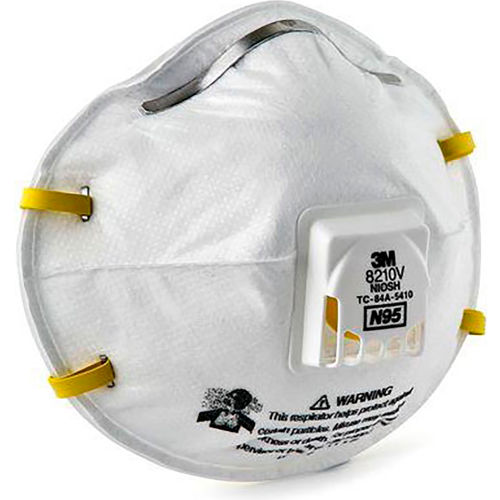 3M&#8482; 8210V N95 Disposable Particulate Respirator, 10/Box