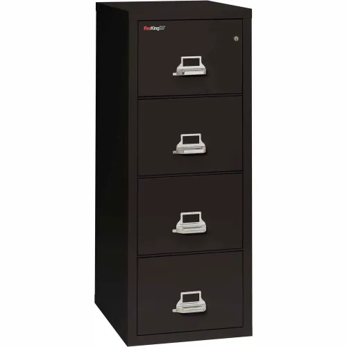 Fireking Fireproof 4 Drawer Vertical File Legal Size 21"W x