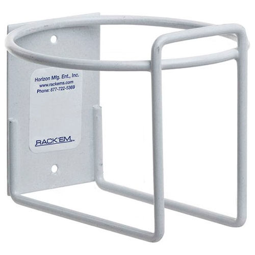 Horizon Mfg. Medium Bottle Rack 4074, Holds Bottle 5" Diameter and Under, White