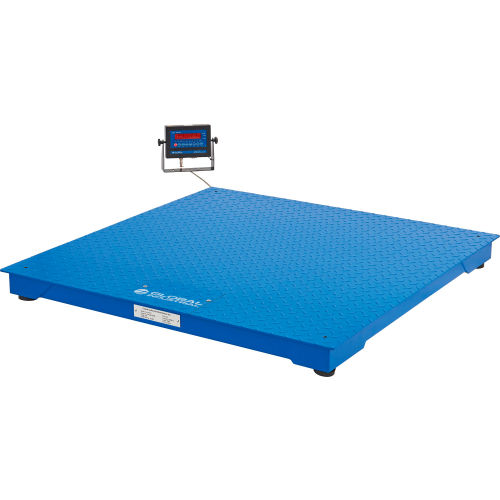 Global Industrial™ NTEP Pallet Scale With LED Indicator, 4x4, 10,000 lb x 2 lb