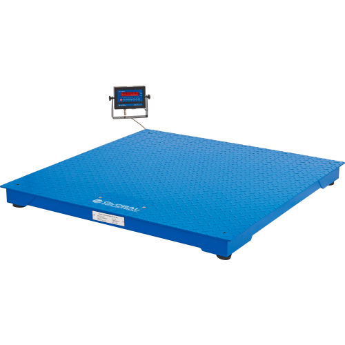 Global Industrial™ NTEP Pallet Scale With LED Indicator, 4x4, 5,000 lb x 1 lb