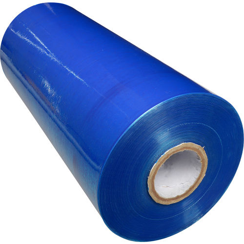 Global Industrial™ Machine Length Stretch Wrap Film, 80 Gauge, Cast, 20" x 5000', Blue Tint