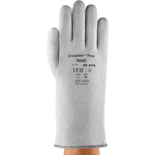 Crusader® Flex Hot Mill Gloves, Ansell 42-474-9, 1 Pair - Pkg Qty 12