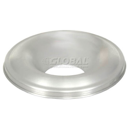 Cease-Fire Steel Waste Receptacle - Removable Aluminum Top