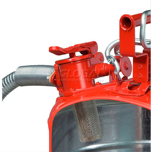 11.75 in OD x 17.50 in H Galvanized Steel Type II Yellow Safety Can With 1in Flexible Spout, 7250230 AccuFlow 5 Gallon 
