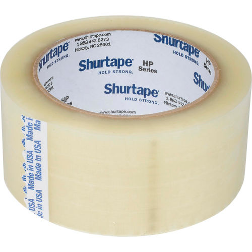 Shurtape® Carton Sealing Tape HP100 48mm x 100m 1.6 Mil Clear - Pkg Qty 36