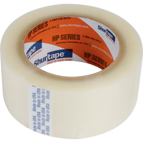 Shurtape® HP 200 Carton Sealing Tape 2" x 110 Yds. Mil Clear - Pkg Qty 36