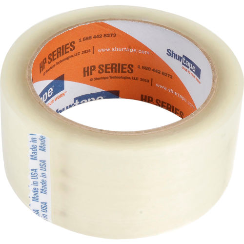 Shurtape® Carton Sealing Tape HP400 48mm x 50m 2.5 Mil Clear - Pkg