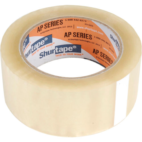 Shurtape® Carton Sealing Tape AP101 2 in. x 110 Yds 2 Mil Clear - Pkg