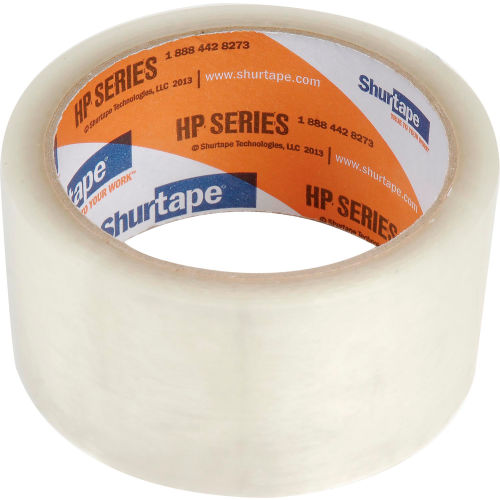 Shurtape® Carton Sealing Tape HP100 48mm x 50m 1.6 Mil Clear - Pkg