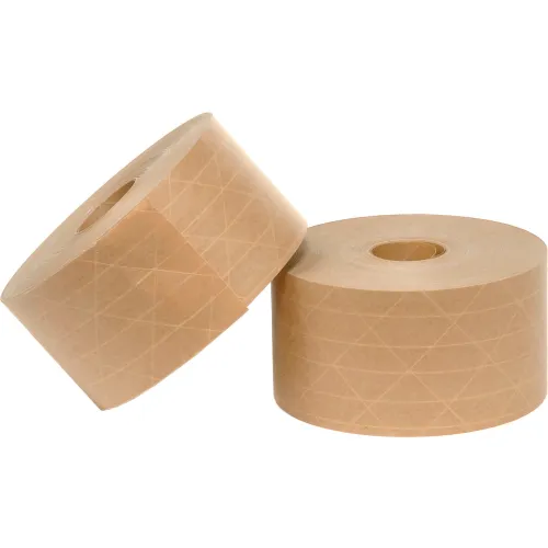 Holland Manufacturing Company, Inc. H2070X450 Light Duty Reinforced Water Activated Kraft Tape 2-3/4 x 450' Tan