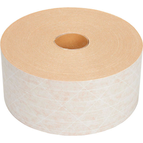 Light Duty Reinforced Water Activated Kraft Tape 3" x 375' White