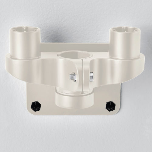 Dual Arm Adaptor For Fixed Height or Gas Spring Flat Panel Monitor Arms, Beige