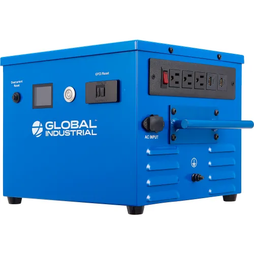 Global Industrial Portable Power System, 25AH/500W, 560WH