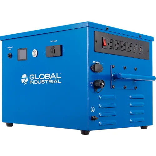 Global Industrial™ Portable Power System, 54AH/2000W, 2765WH