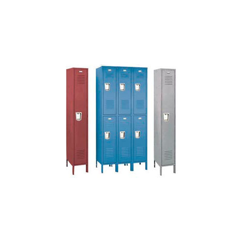 Penco® Vanguard™ 2-Tier 2 Door Locker, Recessed Handle, 12Wx12Dx36H ...