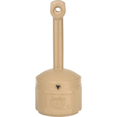 Justrite Smokers Cease Fire Cigarette Receptacle